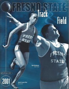 Fresno State Track and Field 2001 Booklet